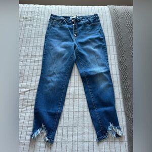 KanCan Classic Blue Ankle Jeans